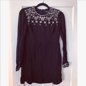Women's French Connection Bedazzled Mini Dress